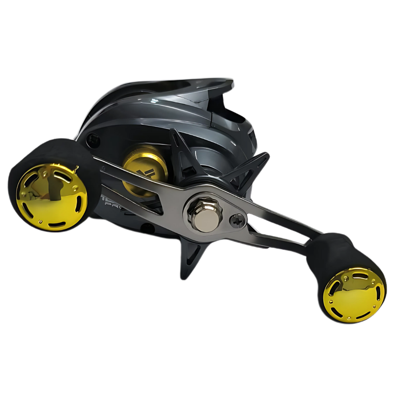 Carretilha M21 PRO Graphite 9kg Gold Direita