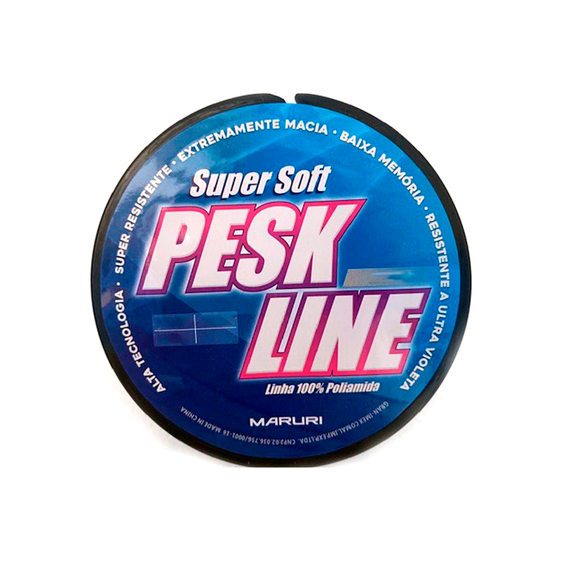 Linha Mono Pesk Line 0,40mm 250mts 19,4lbs Maruri