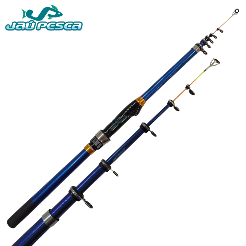 Vara Telescópica Molinete Ultra Light Josby 3,00m Jaú Pesca