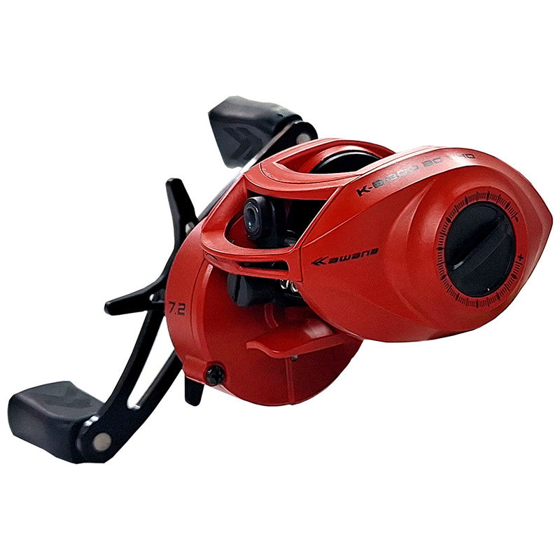 Carretilha Kawana K6000 BG Vermelho Esquerdo