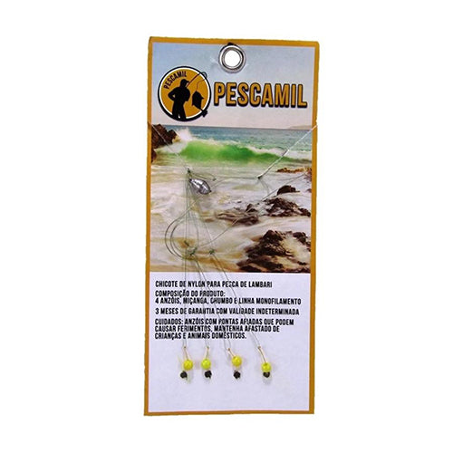 Chicote De Nylon Spinhel P/ Tilapia E Lambari 14 - Pescamil