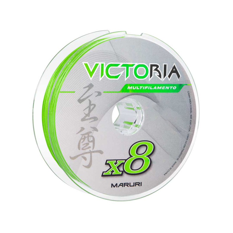 Linha Multi VICTORIA 8X - 100m 0,24mm Verde Maruri