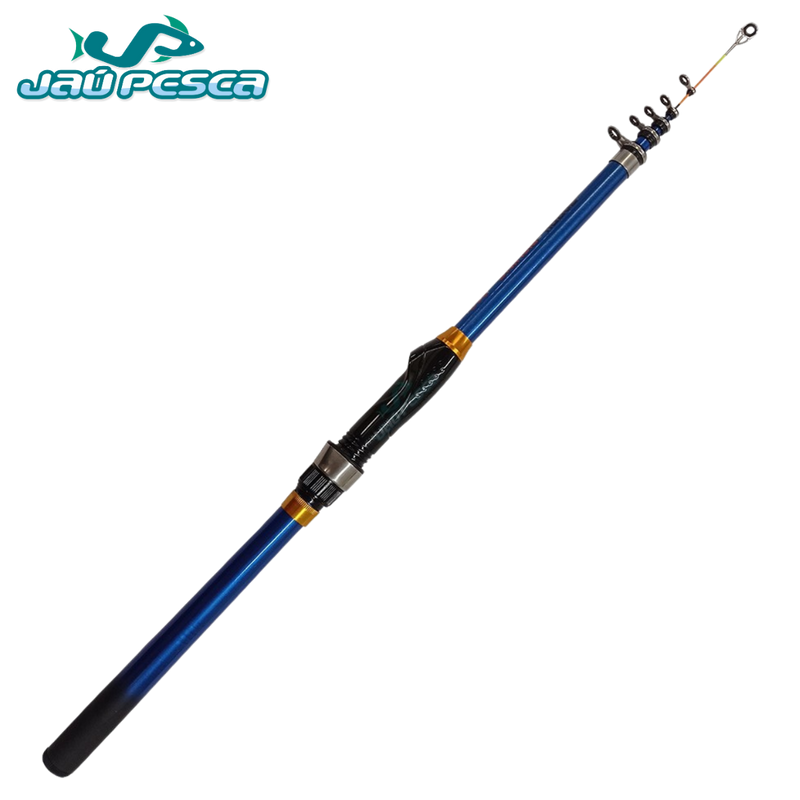 Vara Telescópica Molinete Ultra Light Josby 3,00m Jaú Pesca