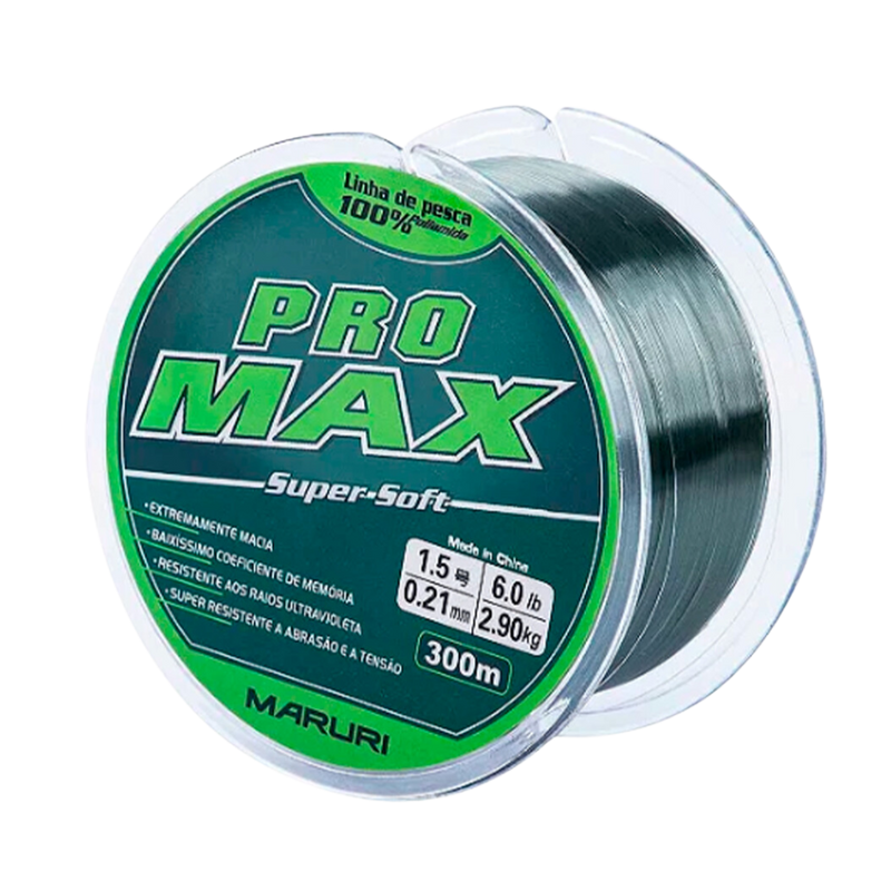 Linha Mono Pro Max 300m 0,33mm Maruri