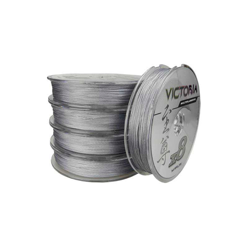 Linha Multi VICTORIA 8X - 100m 0,34mm Cinza Maruri