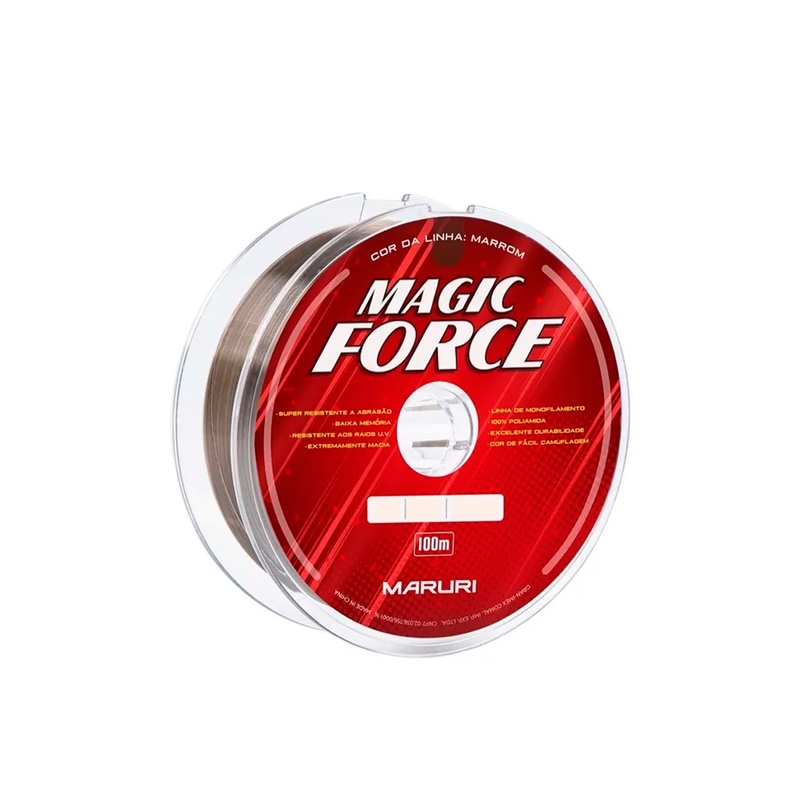 Linha Mono MAGIC FORCE 0,40 mm 100 mts MARURI