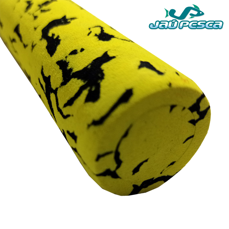 Vara Molinete JP Tamba 2,40m 40lbs Amarelo 2 Part Jaú Pesca