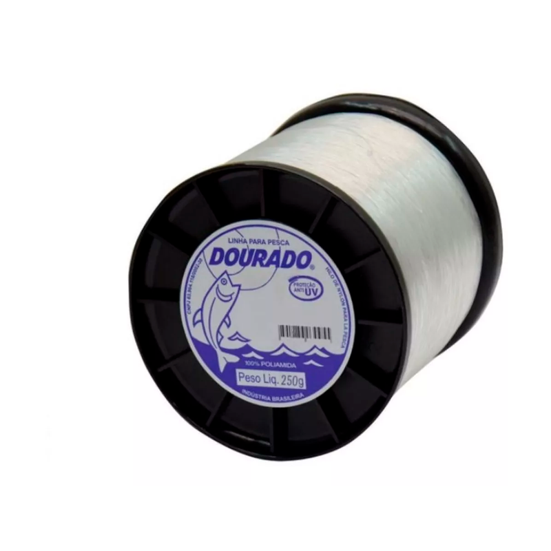 Linha Mono DOURADO 250 Gramas 0,35mm Mazzaferro