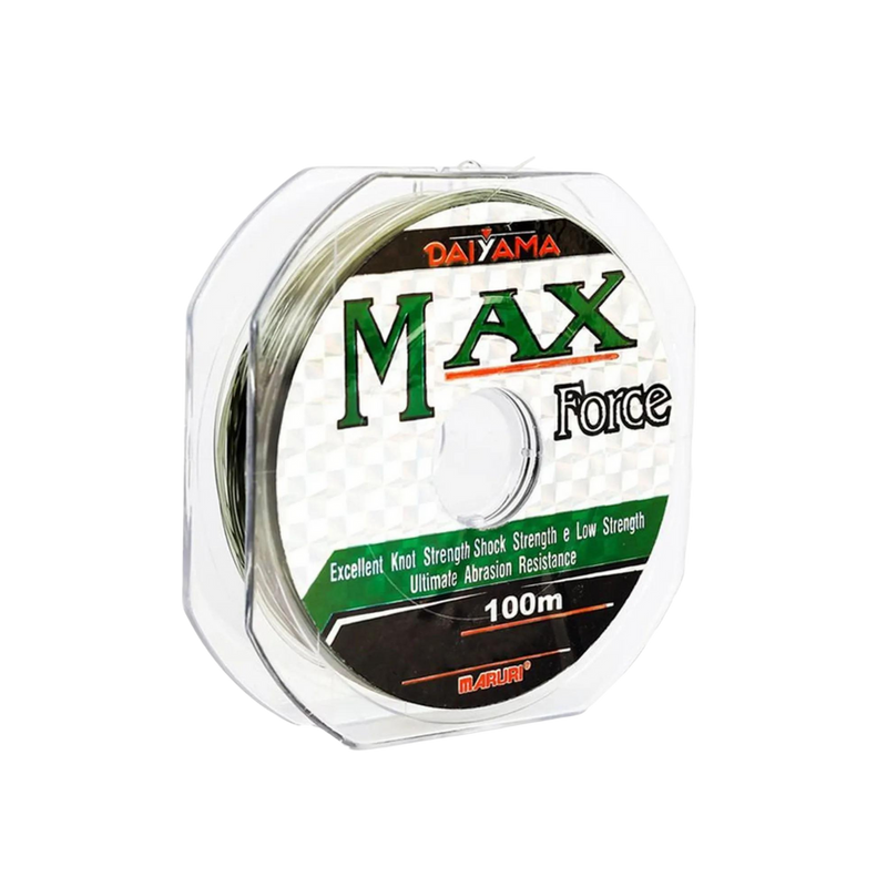 Linha Mono Max Force - 100m 0,31mm Maruri