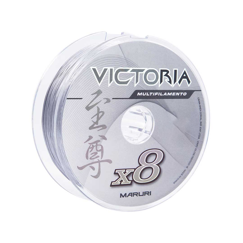 Linha Multi VICTORIA 8X - 100m 0,30mm Cinza Maruri