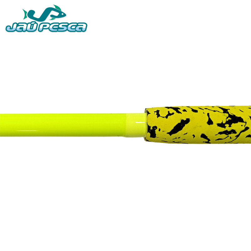 Vara Molinete JP Tamba 2,10m 40lbs Amarelo 2 Part Jaú Pesca